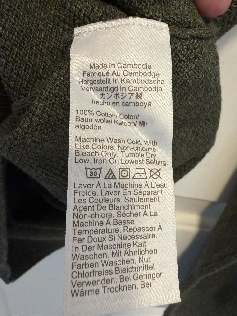 J. Crew crew cotton